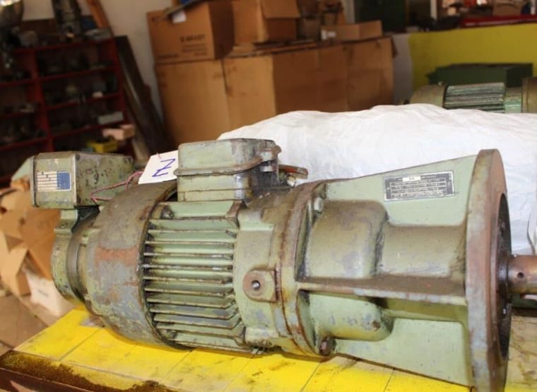 BAUER gear motor with brake n² 19U/Min