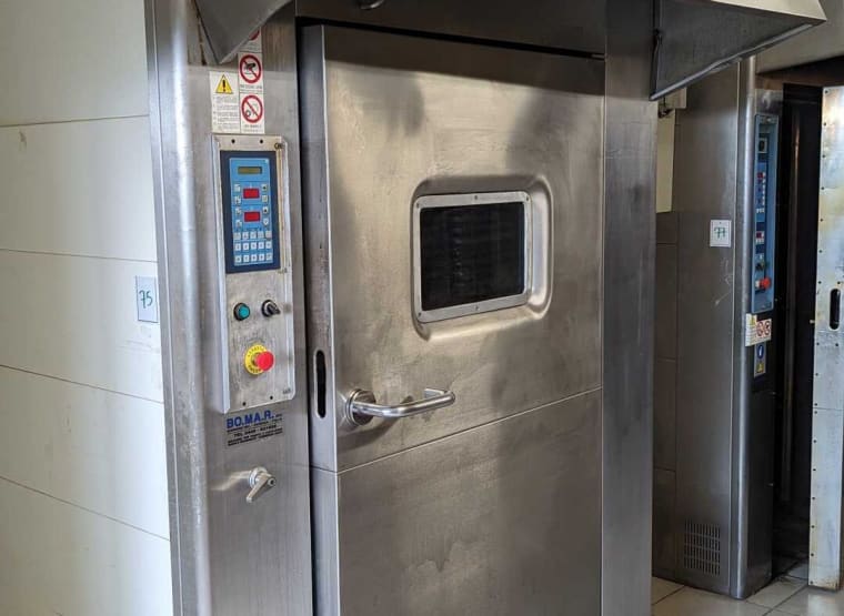 BOMAR Industrial Rotary Bakery Oven 80 x 80