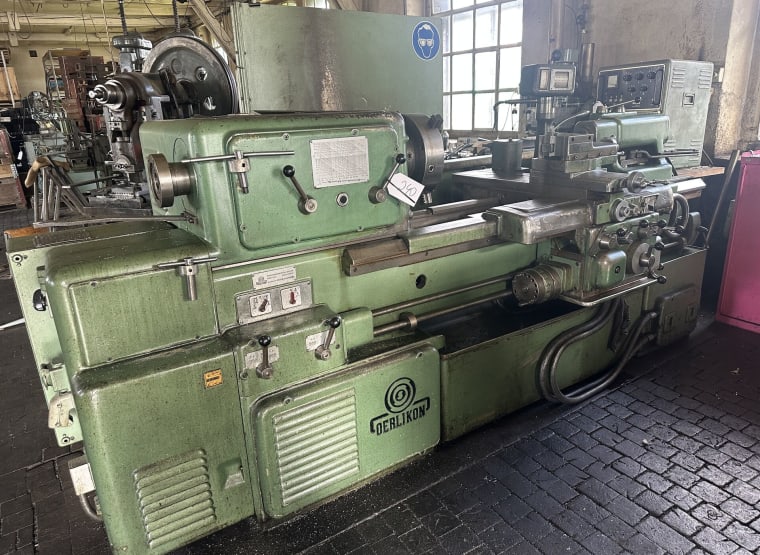 OERLIKON D 25 Heavy Duty Lathe