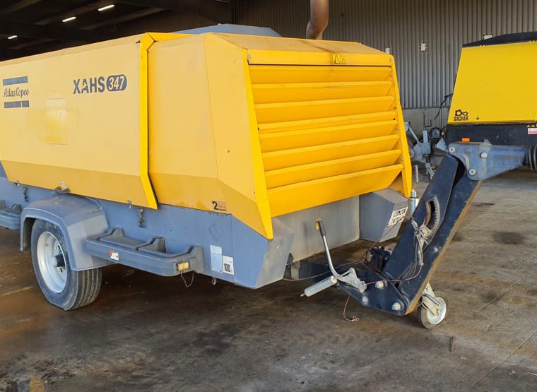 ATLAS COPCO XAHS347 Compressor with Diesel Engine