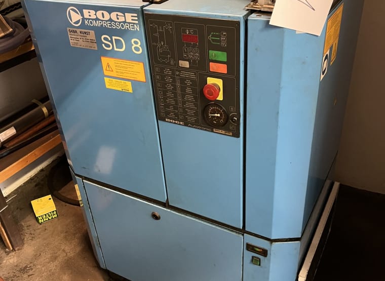 BOGE SD 8 Screw compressor