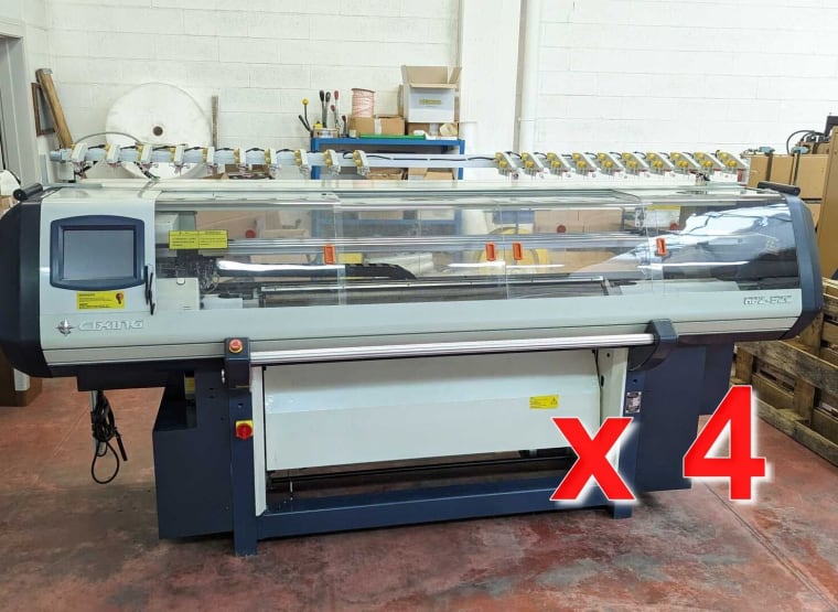 CIXING HP2-52 C Flat Knitting Machines (x4)