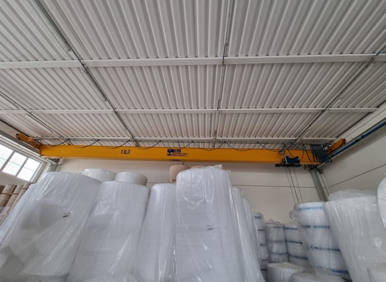 ELETTROMECCANICA SOLLEVAMENTI Single Beam Overhead Crane 6.3 t