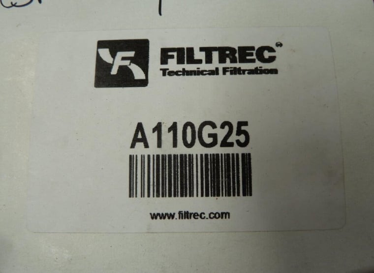 FILTREC 2x A110G25 filter set