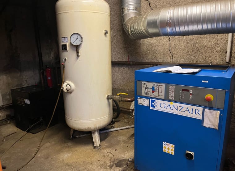 GANZAIR KS35 Screw compressor + Air Dryer