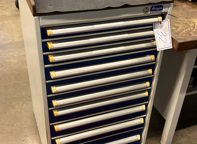 GARANT workshop drawer cabinet with contents