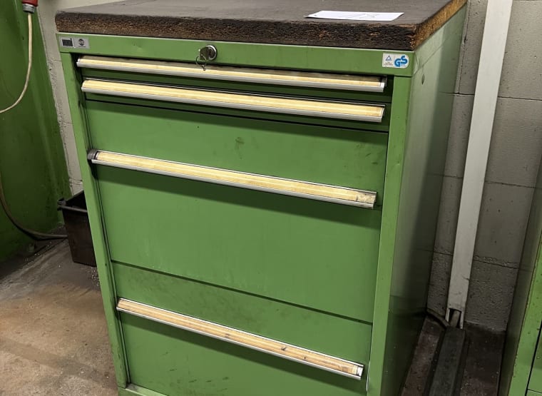 HUNI Workshop drawer cabinet with contents