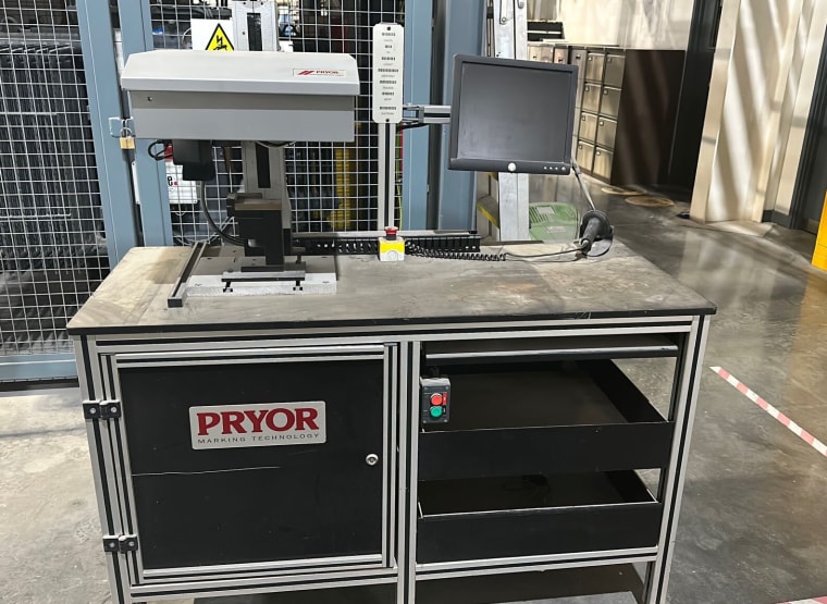 PRYOR Marktronic multidot 2068-Z Programmable Marking Machine