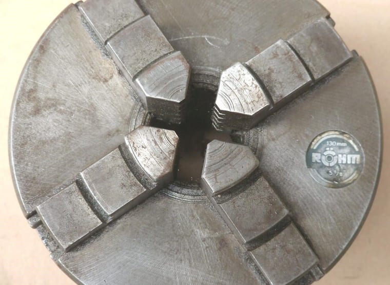 RÖHM 4 jaw chuck