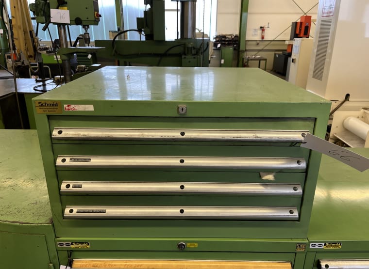 SCHMID Workshop drawer cabinet with contents