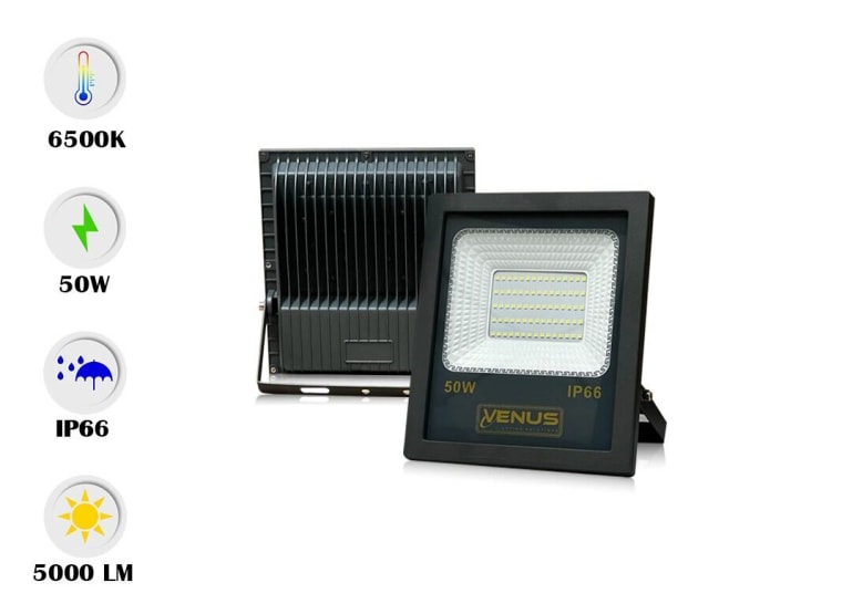 VENUS 20x Floodlight 50W LED Waterproof IP66 - 6500K Daylight