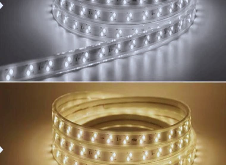 VENUS 5 x LED Strip 25m - Waterproof (IP65) - two colors Warm white/ Cold White