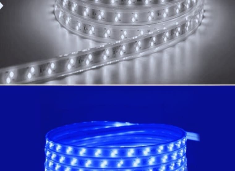 VENUS 5 x LED Strip 25m - Waterproof (IP65) - two colors Warm white/Blue