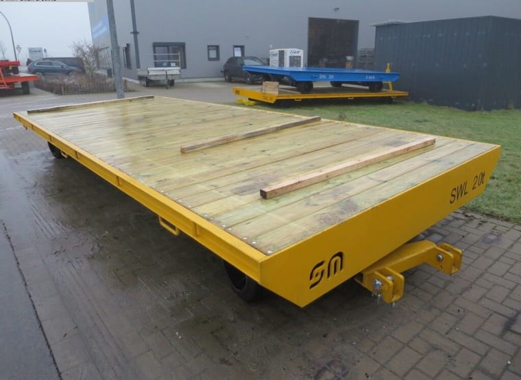 WMT D20/6,0 x 2,45 Heavy duty trailer