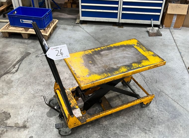 YALE Workshop trolley with hydraulic lift